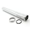 Thrifco Plumbing 1-1/2 x 12 17 Gauge Chrome Plated Brass Slip Joint Extension 4402829 - alternate 2
